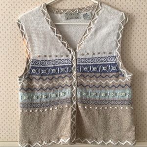 Sigrid Olsen Cotton Blend VEST